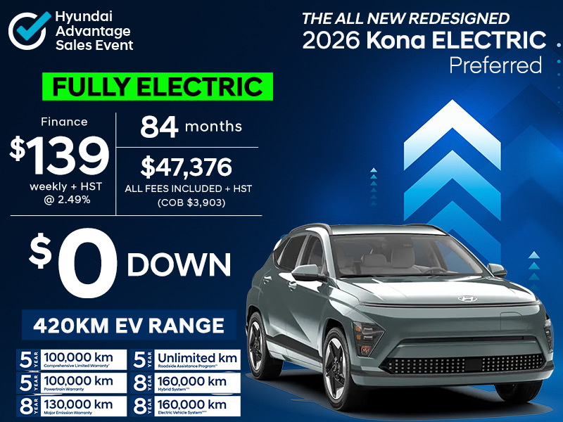 2026 Kona EV 
