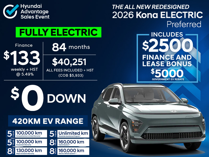 2026 Kona EV 