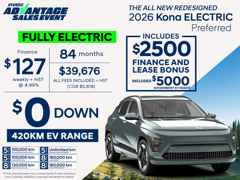 2026 Kona EV 