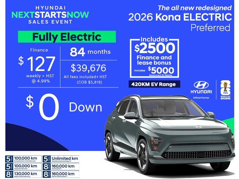 2026 Kona EV 