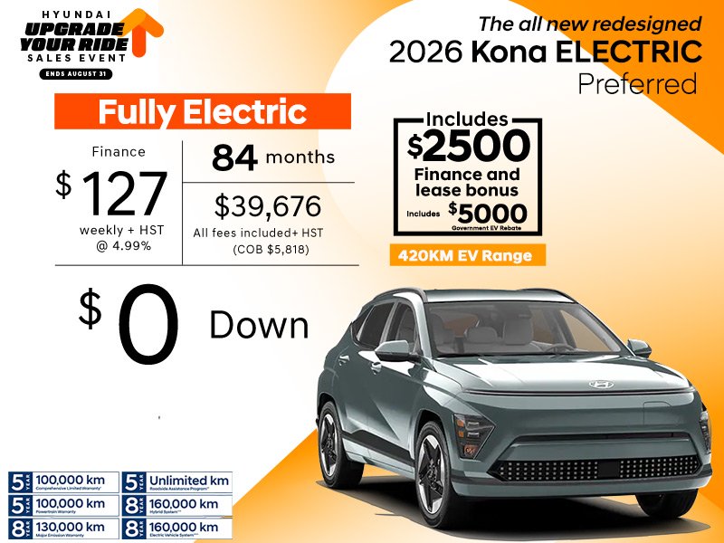 2026 Kona EV 