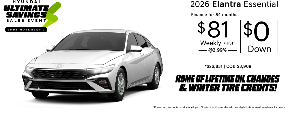 2026 Elantra - Upgrade Your Ride -Sales-Event-