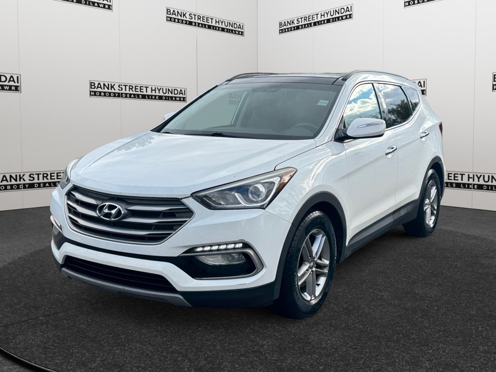 White 2017 Hyundai Santa Fe Sport SUV / Crossover All-Wheel Drive Automatic