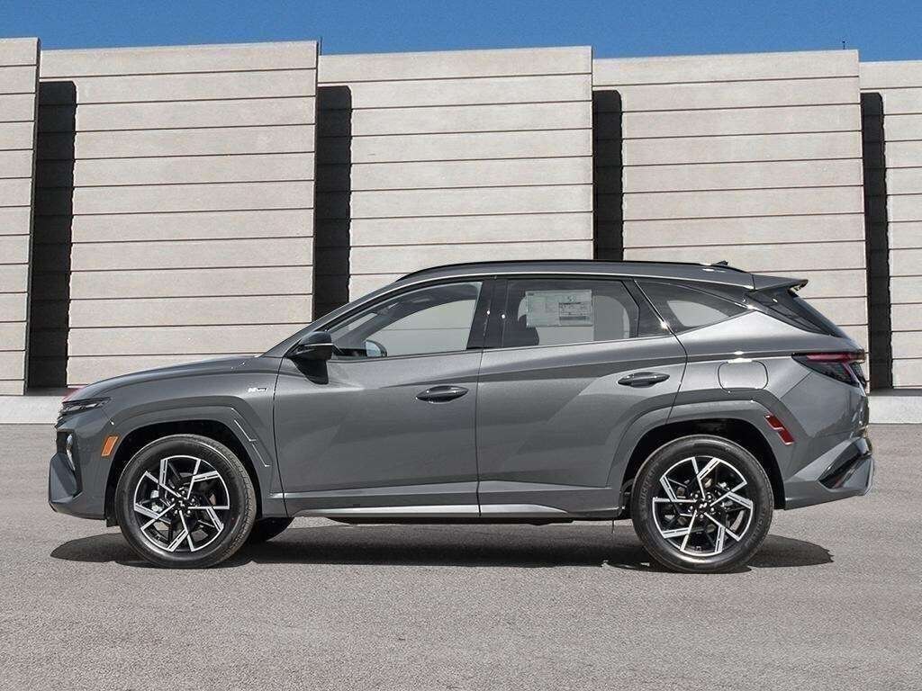 Gray (Ecotronic Grey) 2026 Hyundai Tucson Hybrid SUV / Crossover  Automatic