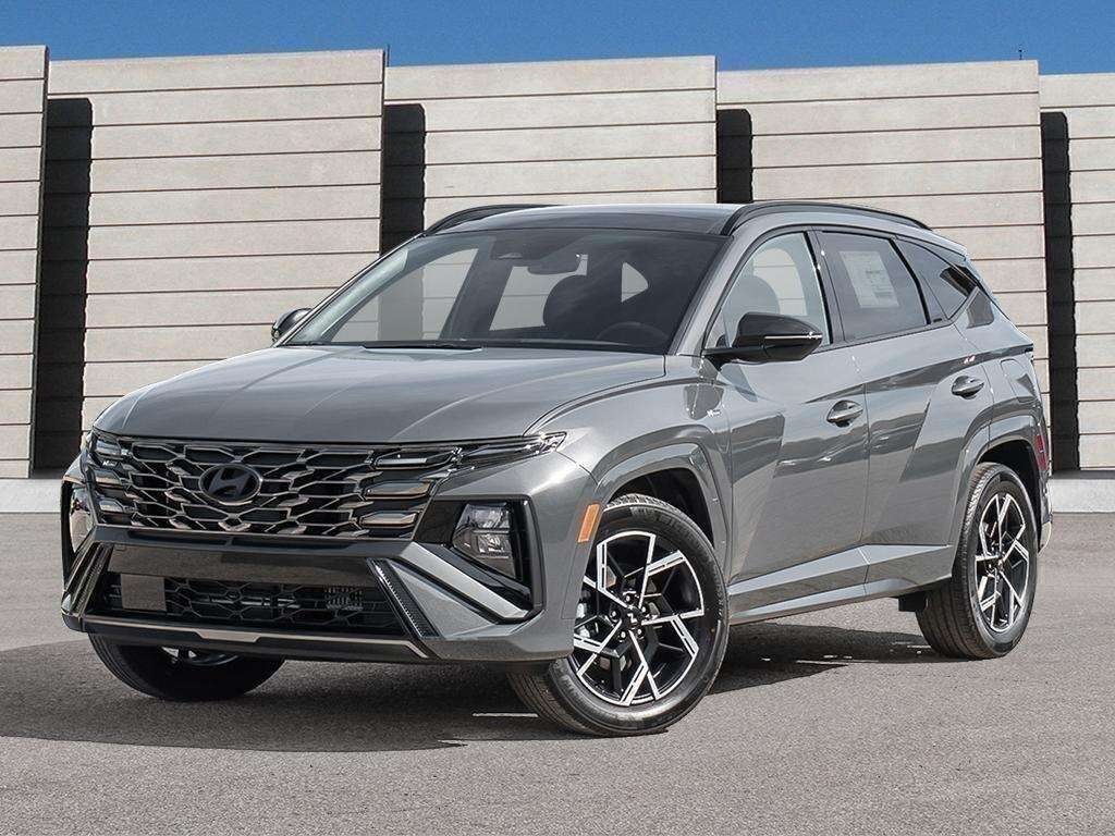Gray (Ecotronic Grey) 2026 Hyundai Tucson Hybrid SUV / Crossover  Automatic