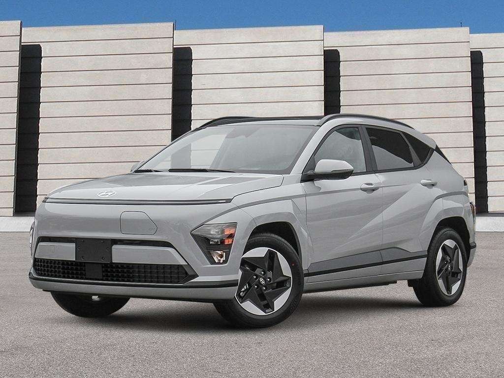 Gray (Cyber Grey) 2026 Hyundai Kona Electric SUV / Crossover  Automatic