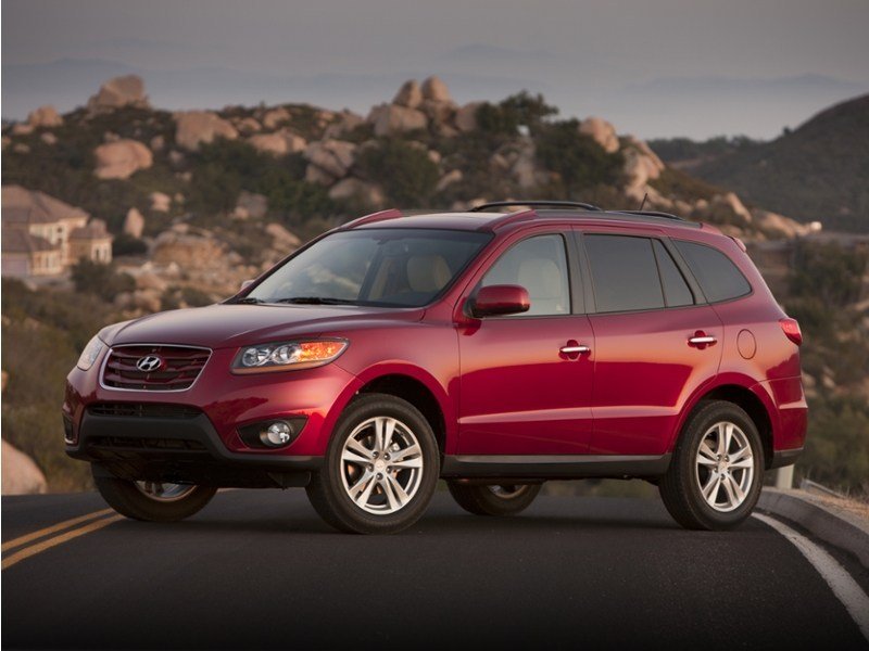 2010 Hyundai Santa Fe GL 2.4 (M6) OEM Shot 2