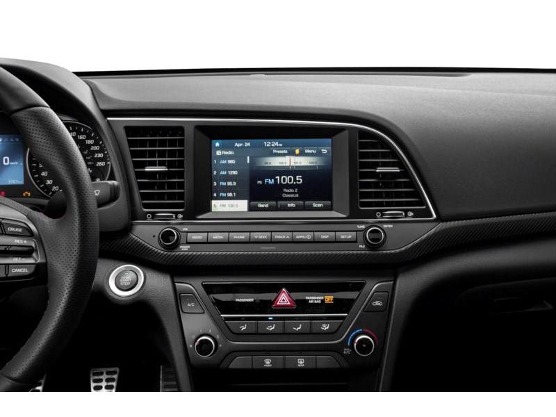 2018 Hyundai Elantra Sport Manual Interior Shot 2