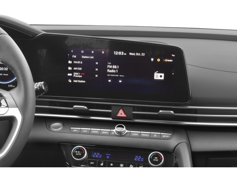 2026 Hyundai Elantra HEV Luxury Sedan Interior Shot 2