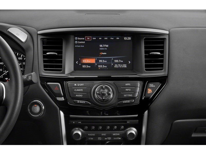 2017 Nissan Pathfinder 4WD 4dr S Interior Shot 2