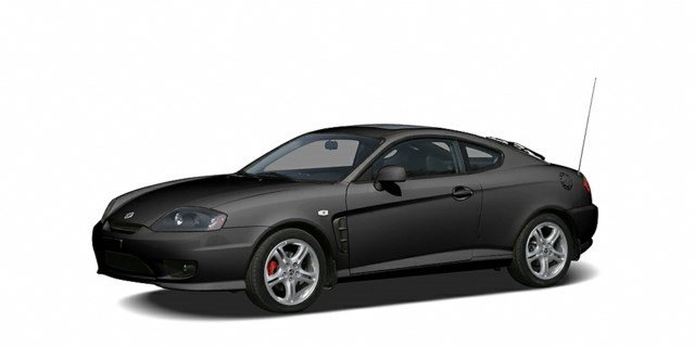 2006 Hyundai Tiburon Ebony Black [Black]
