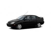 2007 Ford Focus 4dr Sdn S Pitch Black Clearcoat  Shot 1