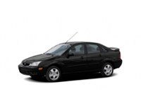2007 Ford Focus 4dr Sdn S Pitch Black Clearcoat  Shot 1