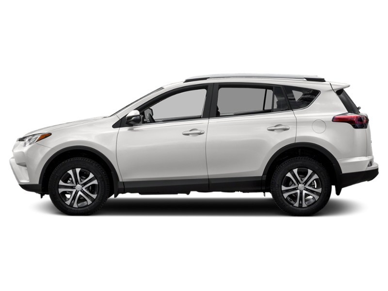 2018 Toyota RAV4 AWD LE Alpine White  Shot 3