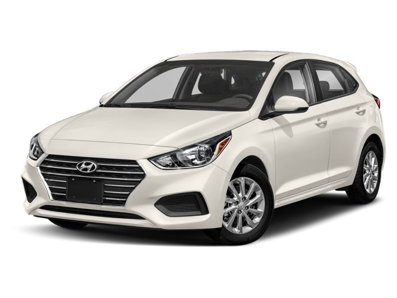 2019 Hyundai Accent 5 Door Preferred Auto Snow White Pearl  Shot 4
