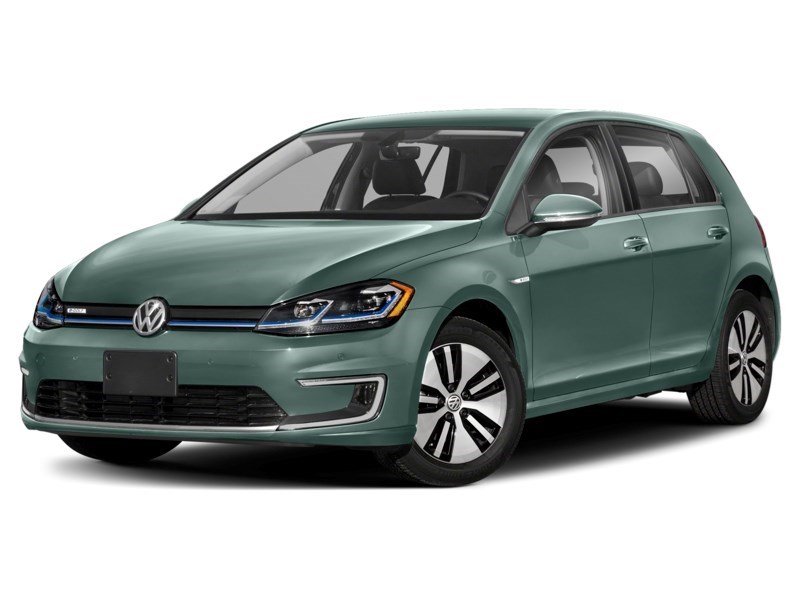 2018 Volkswagen e-Golf Comfortline 4-Door Azure Blue Pearl  Shot 4