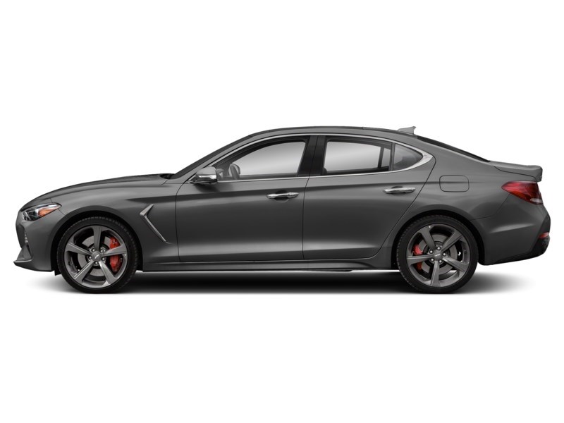 2021 Genesis G70 2.0T Elite AWD Himalayan Grey  Shot 3