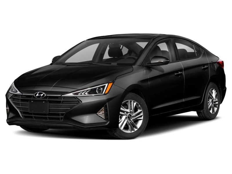 2020 Hyundai Elantra Luxury IVT Space Black  Shot 1