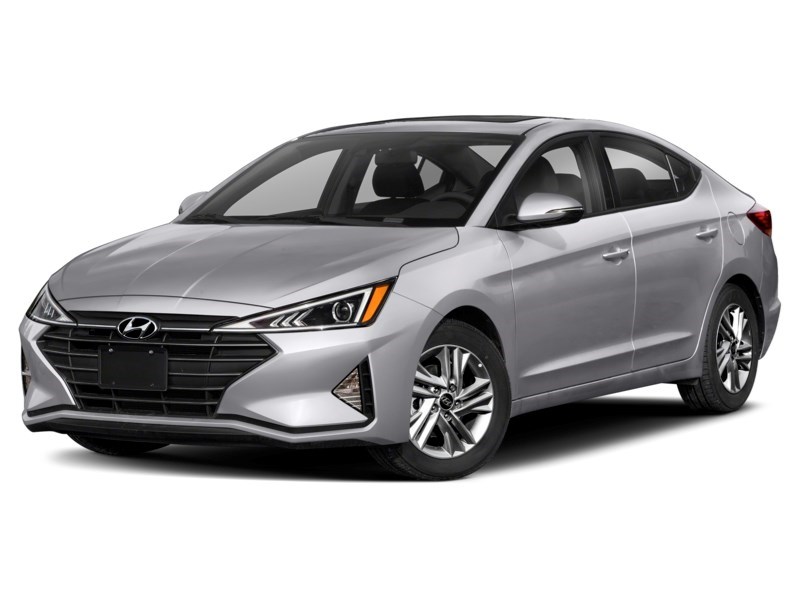 2019 Hyundai Elantra Preferred Auto Platinum Silver  Shot 1