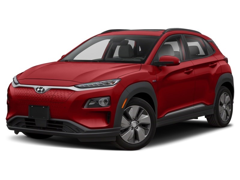 2021 Hyundai Kona Electric Ultimate FWD Pulse Red  Shot 1