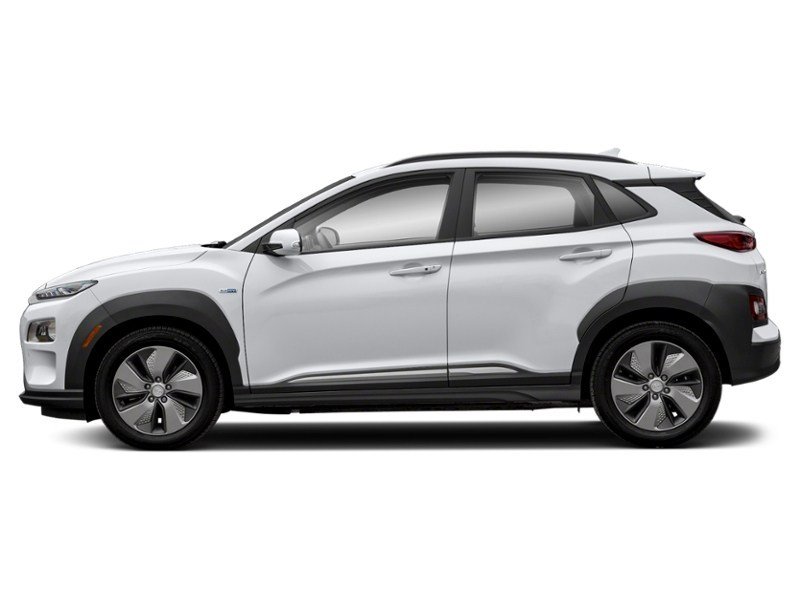 2019 Hyundai Kona Electric Ultimate FWD Chalk White Metallic  Shot 3