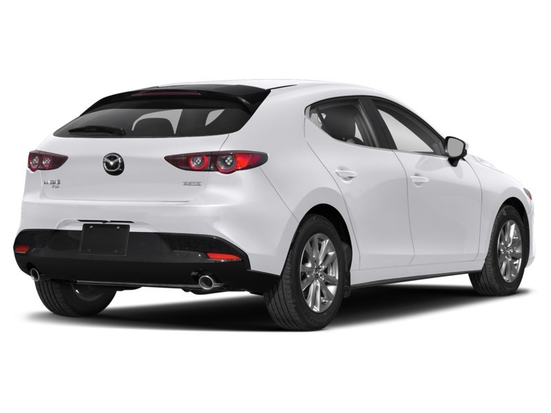 2020 Mazda Mazda3 Sport GS Auto i-ACTIV AWD Snowflake White Pearl  Shot 3