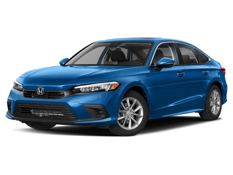 2022 Honda Civic EX CVT Aegean Blue Metallic  Shot 1