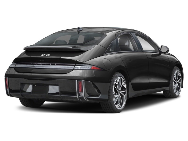 2025 Hyundai IONIQ 6 Preferred AWD Long Range w/Ultimate Pkg Abyss Black  Shot 12