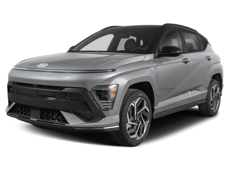 2025 Hyundai Kona 1.6T N Line AWD w/Two-Tone Roof Cyber Grey w/Abyss Black Roof  Shot 5