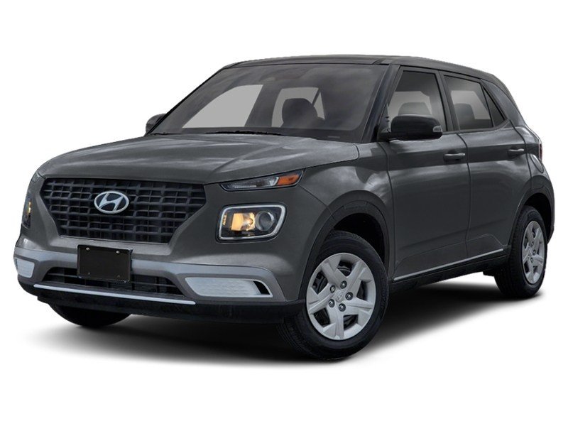 2025 Hyundai Venue Essential IVT w/Two-Tone Shimmering Silver w/Black Roof  Shot 3