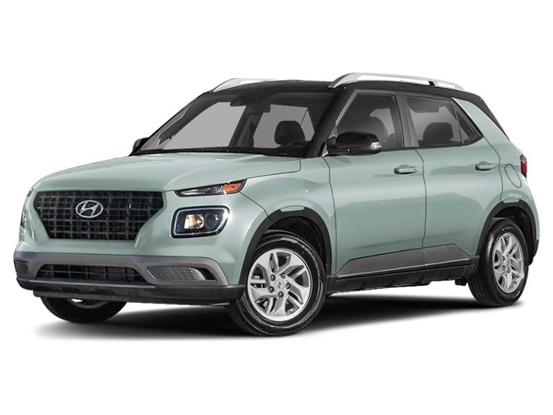 2026 Hyundai Venue Preferred IVT w/Two-Tone Mirage Green w/Black Roof  Shot 1