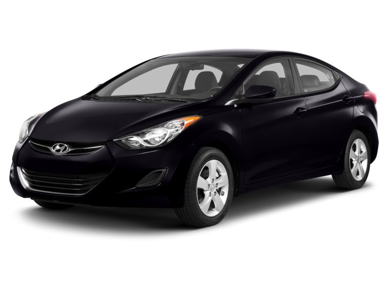 2013 Hyundai Elantra 4dr Sdn Auto GLS Midnight Black Mica  Shot 4