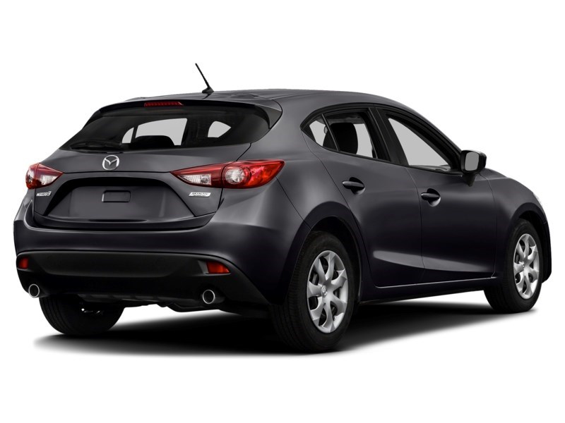 2015 Mazda Mazda3 Sport 4dr HB Sport Man GX Meteor Grey Mica  Shot 6