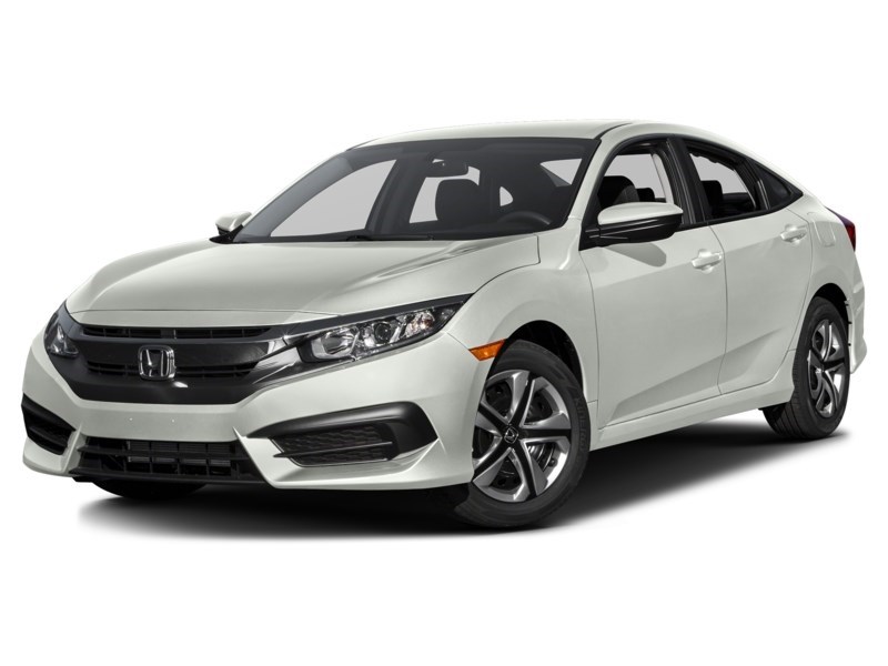 2016 Honda Civic 4dr CVT LX Taffeta White  Shot 4
