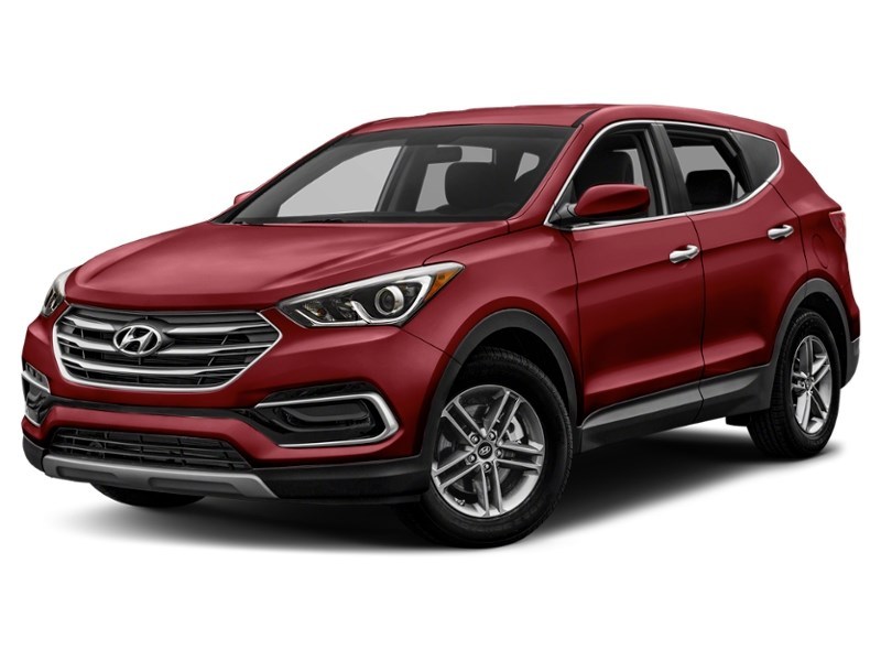 2017 Hyundai Santa Fe Sport AWD 4dr 2.4L Luxury Serrano Red  Shot 4