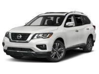 2018 Nissan Pathfinder 4x4 Midnight Edition Pearl White  Shot 4