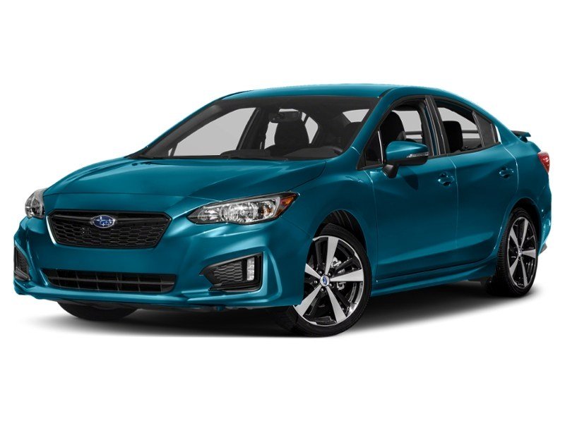 2018 Subaru Impreza 2.0i Sport-tech 4-door Auto w/EyeSight Pkg Island Blue Pearl  Shot 1