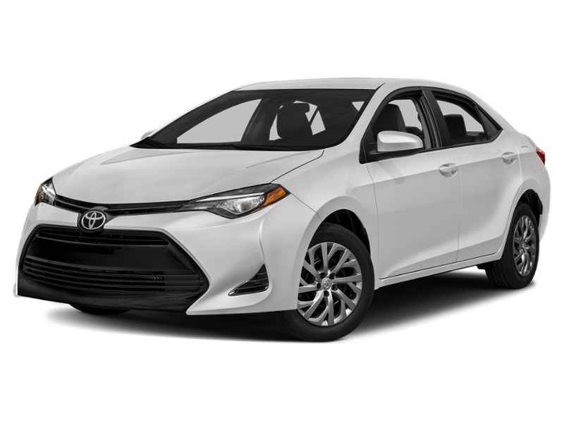 2018 Toyota Corolla CE CVT Alpine White  Shot 4