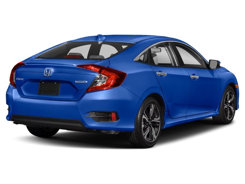 2018 Honda Civic Touring CVT Aegean Blue Metallic  Shot 6