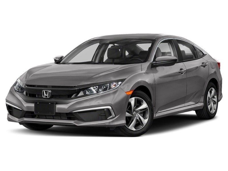2020 Honda Civic LX CVT Lunar Silver Metallic  Shot 1