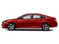 2021 Honda Civic LX CVT Rallye Red  Shot 5