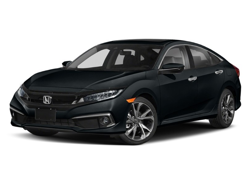 2019 Honda Civic Touring CVT Cosmic Blue Metallic  Shot 4
