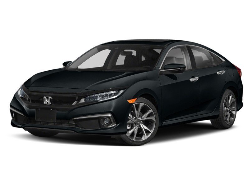 2019 Honda Civic Touring CVT Cosmic Blue Metallic  Shot 4