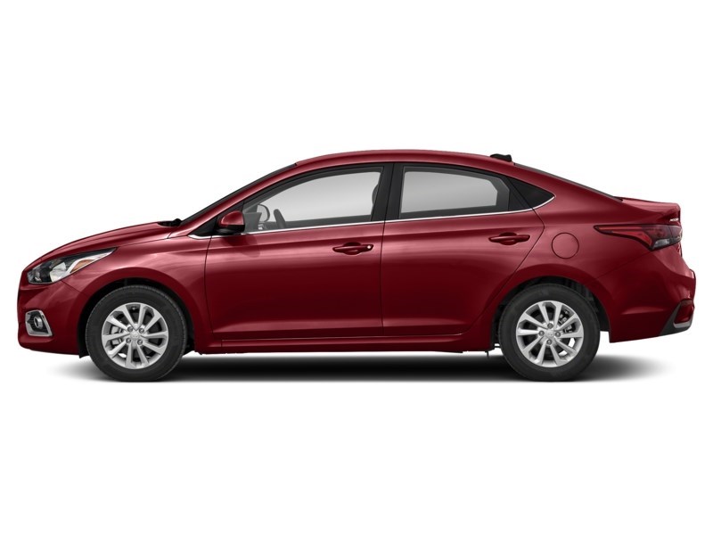 2019 Hyundai Accent 4 Door Preferred Auto Fiery Red  Shot 5