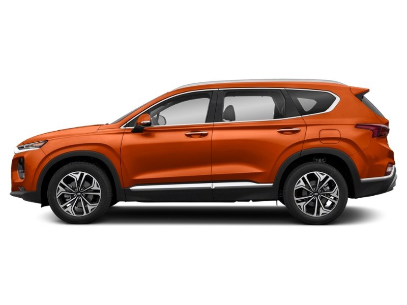 2019 Hyundai Santa Fe 2.0T Ultimate AWD w/Dark Chrome Accent Lava Orange  Shot 3