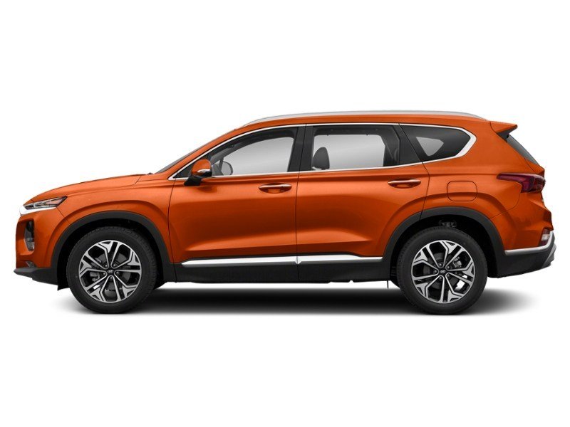 2019 Hyundai Santa Fe 2.0T Ultimate AWD w/Dark Chrome Accent Lava Orange  Shot 3