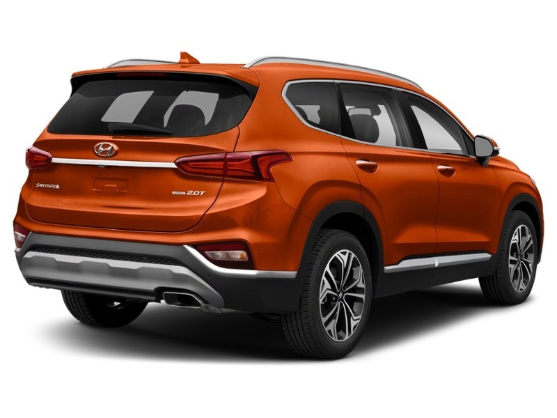 2019 Hyundai Santa Fe 2.0T Ultimate AWD w/Dark Chrome Accent Lava Orange  Shot 6