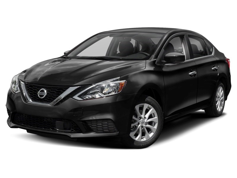 2019 Nissan Sentra S CVT Super Black  Shot 4