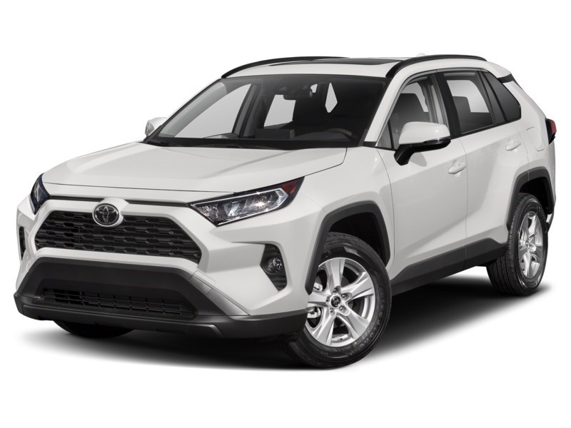 2021 Toyota RAV4 XLE AWD Super White  Shot 4