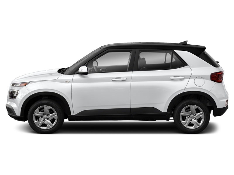 2021 Hyundai Venue Essential IVT w/Two-Tone Polar White w/Black Roof  Shot 3